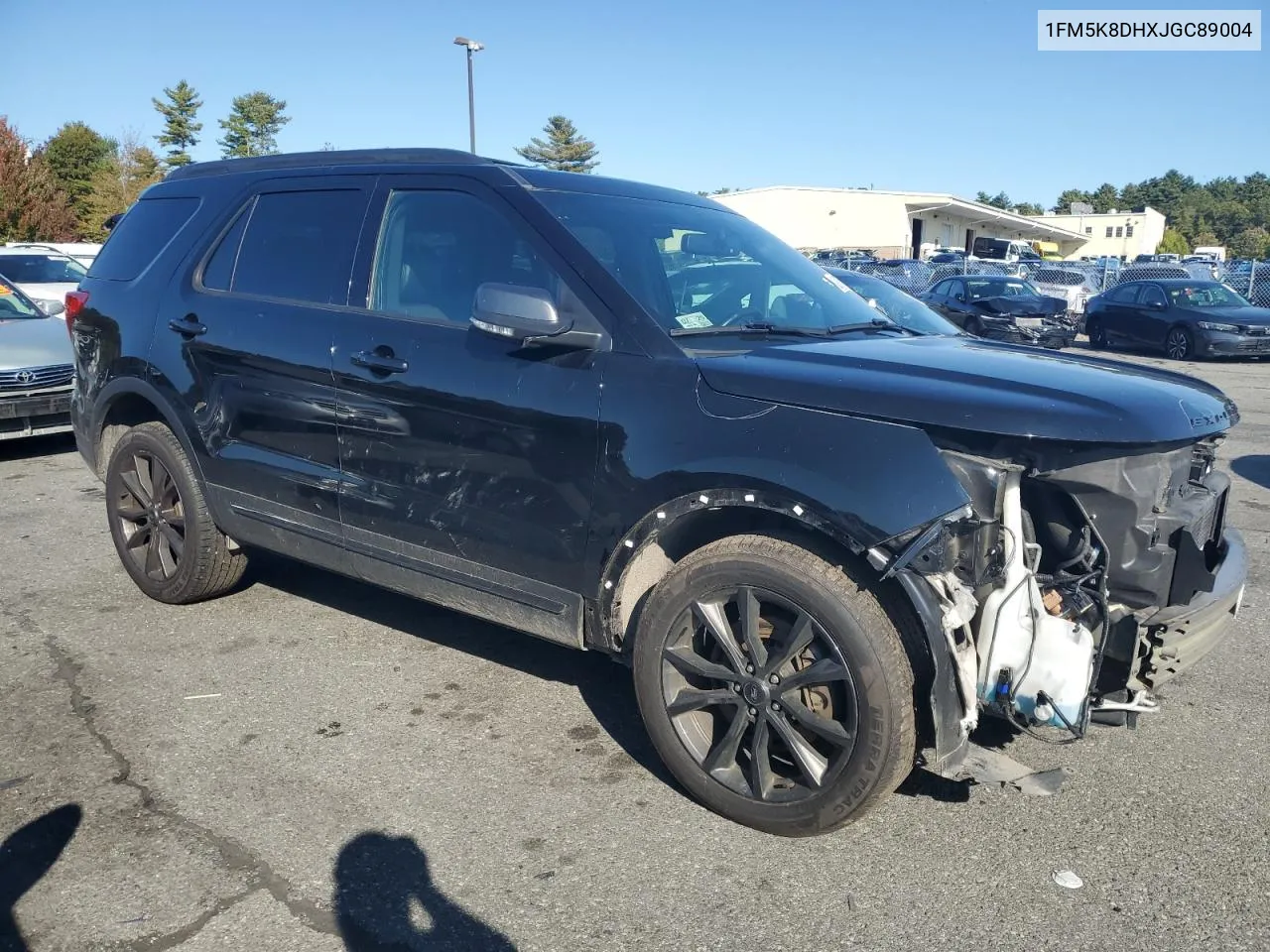 2018 Ford Explorer Xlt VIN: 1FM5K8DHXJGC89004 Lot: 75019164