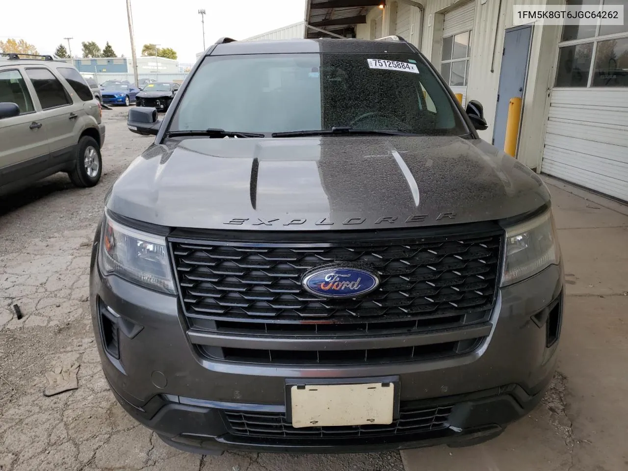 2018 Ford Explorer Sport VIN: 1FM5K8GT6JGC64262 Lot: 75125884