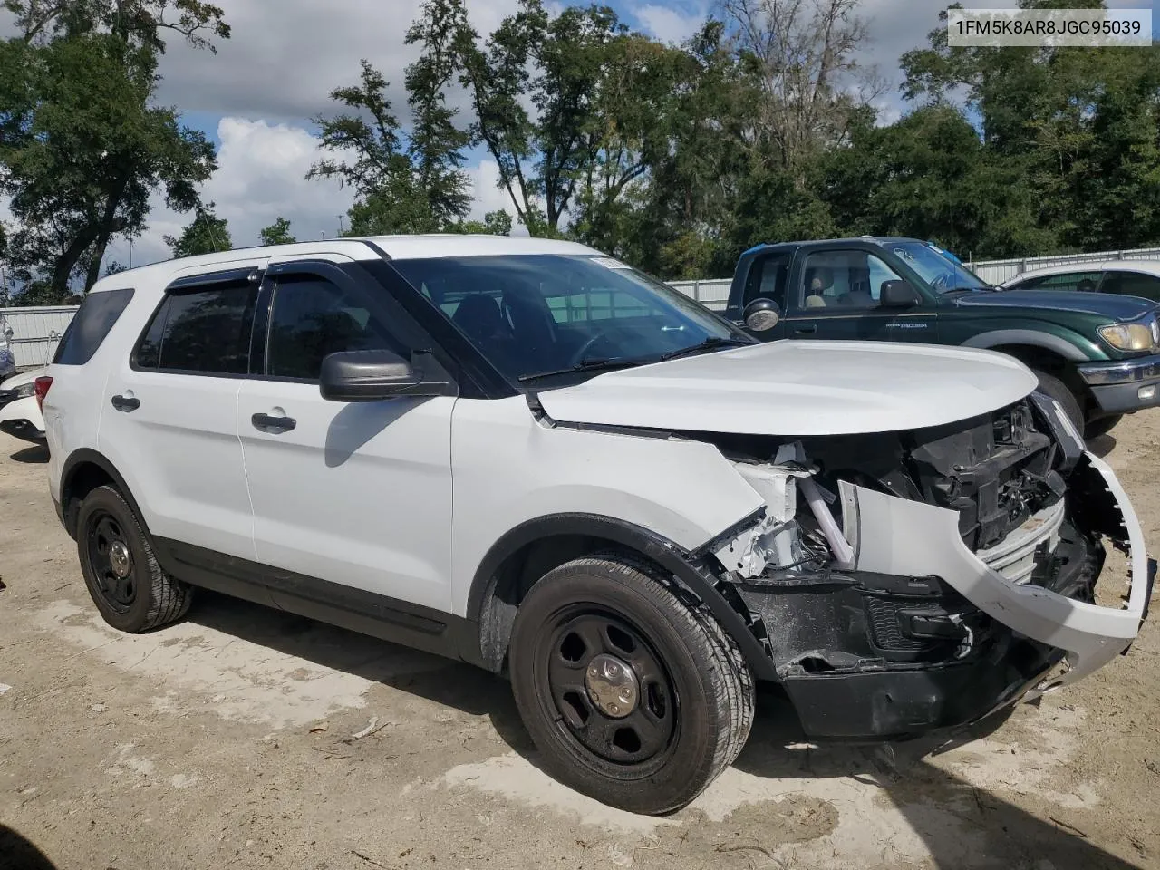 2018 Ford Explorer Police Interceptor VIN: 1FM5K8AR8JGC95039 Lot: 75198734