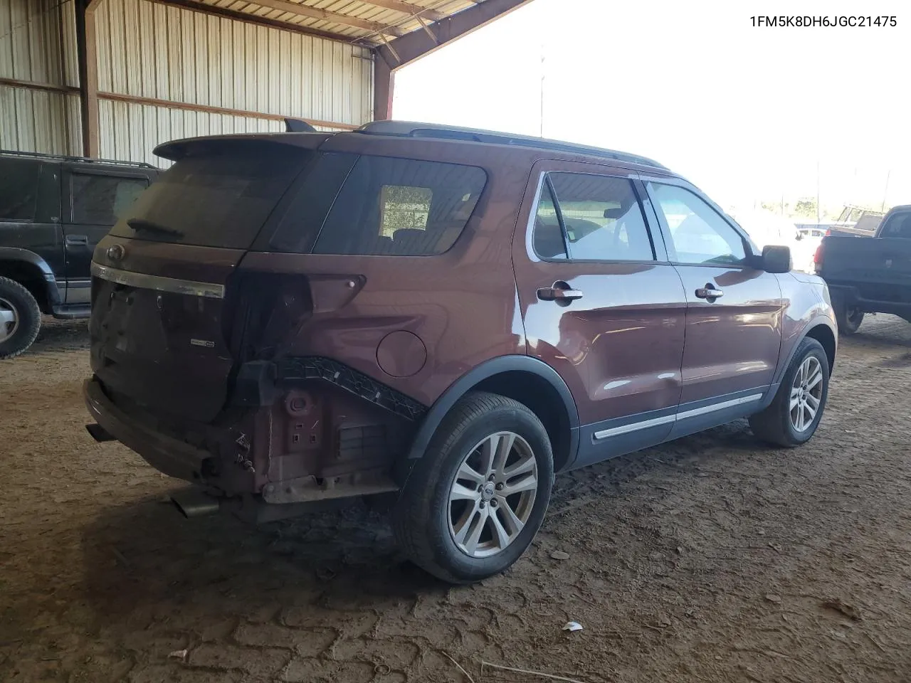 2018 Ford Explorer Xlt VIN: 1FM5K8DH6JGC21475 Lot: 75285164