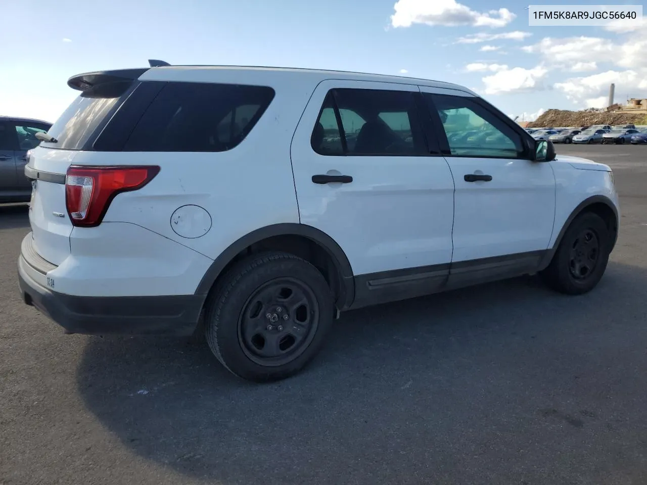 2018 Ford Explorer Police Interceptor VIN: 1FM5K8AR9JGC56640 Lot: 75353954