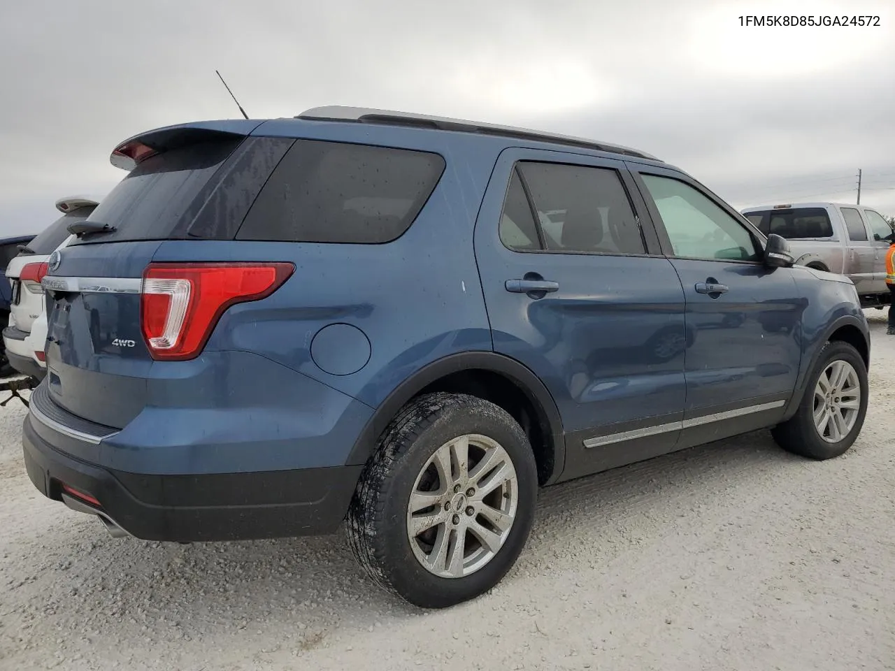 2018 Ford Explorer Xlt VIN: 1FM5K8D85JGA24572 Lot: 75428774