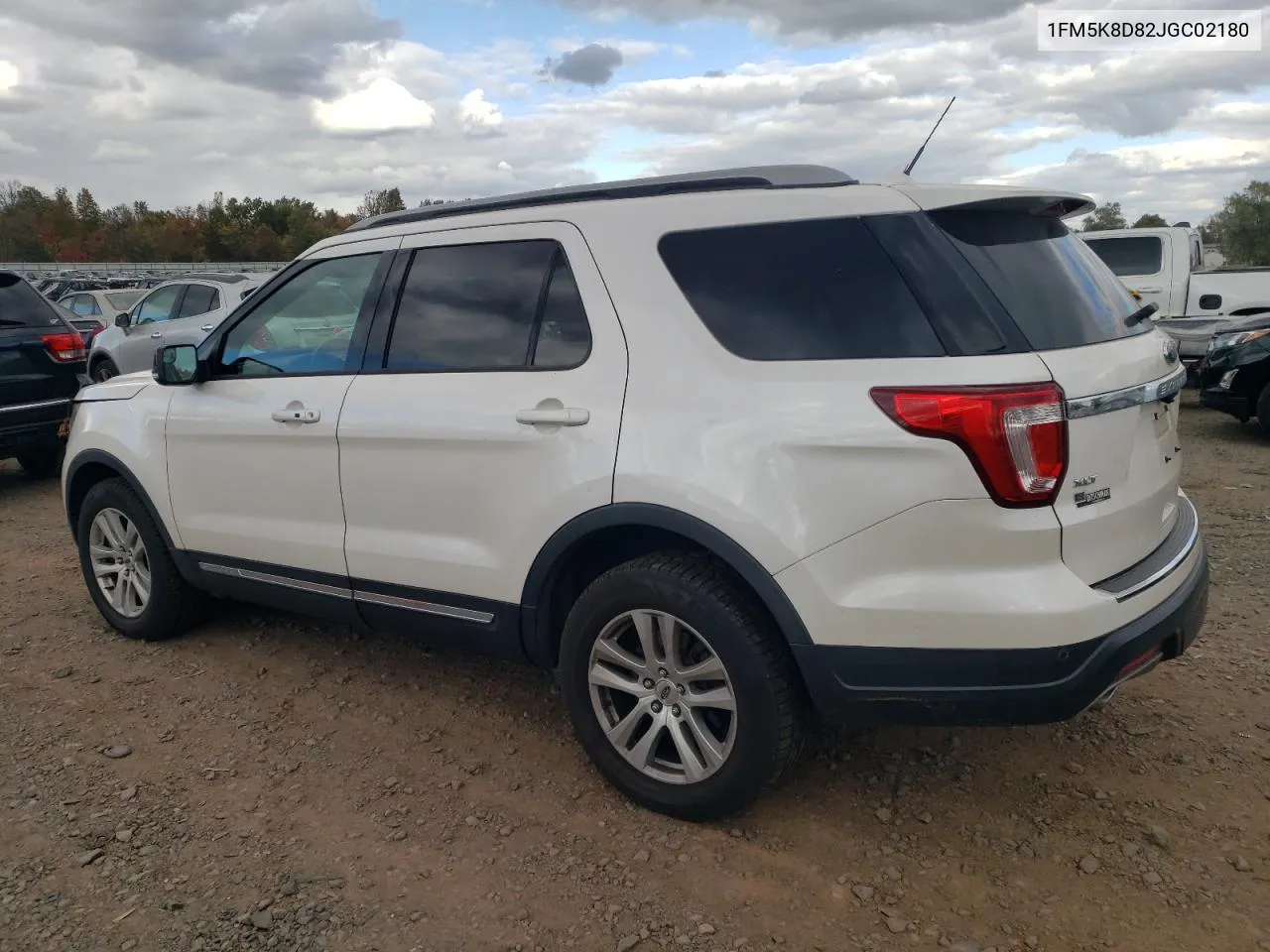 2018 Ford Explorer Xlt VIN: 1FM5K8D82JGC02180 Lot: 75453404