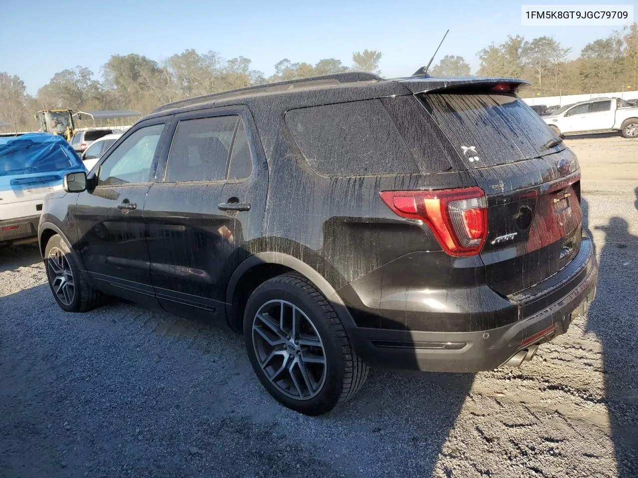 2018 Ford Explorer Sport VIN: 1FM5K8GT9JGC79709 Lot: 75509944