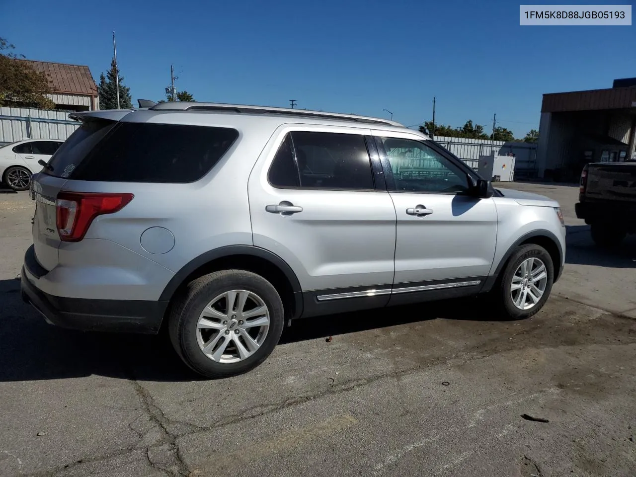 2018 Ford Explorer Xlt VIN: 1FM5K8D88JGB05193 Lot: 75590664