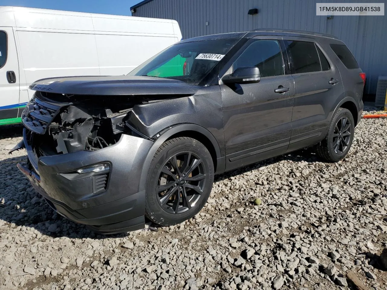 2018 Ford Explorer Xlt VIN: 1FM5K8D89JGB41538 Lot: 75630714