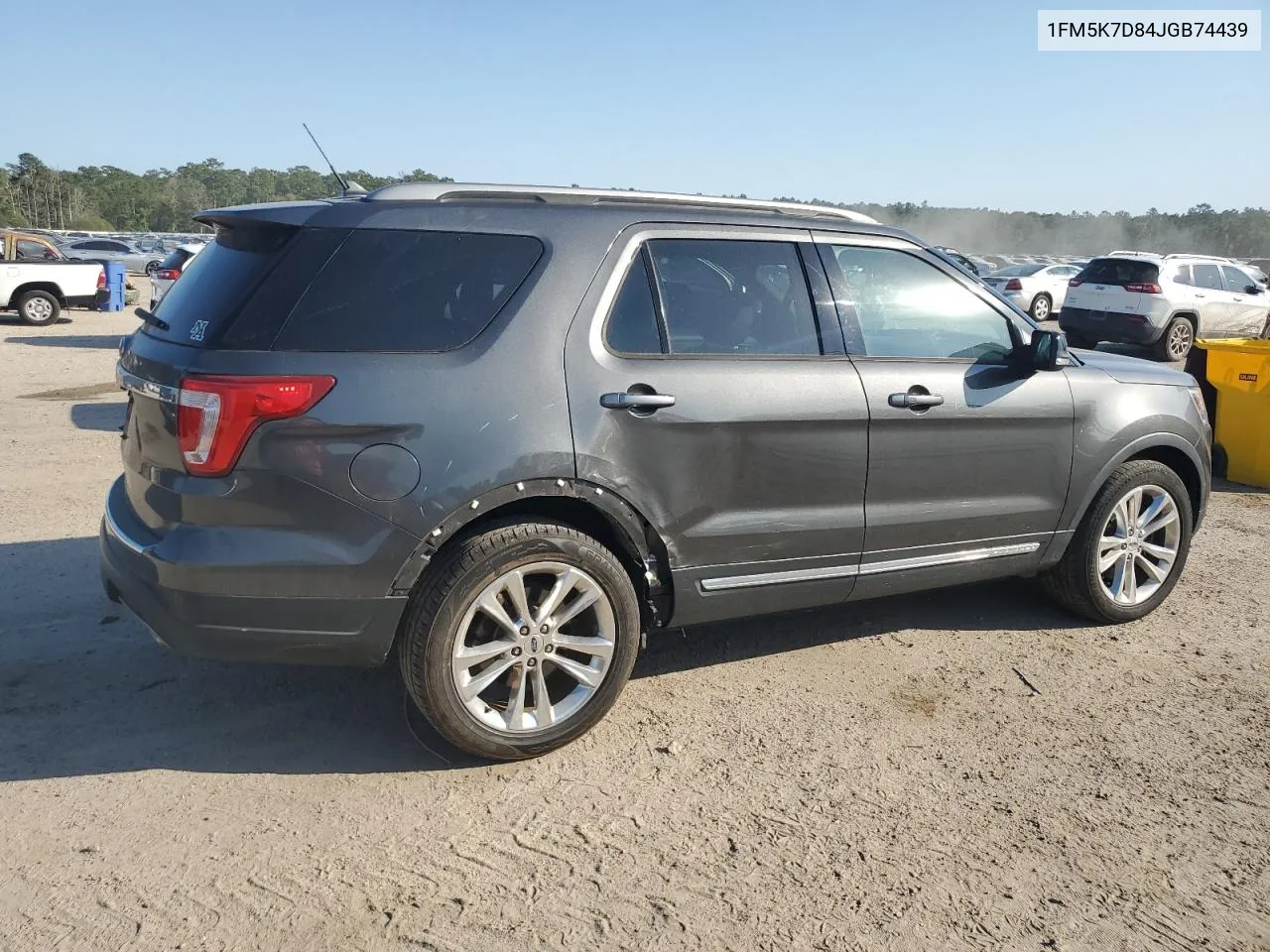 2018 Ford Explorer Xlt VIN: 1FM5K7D84JGB74439 Lot: 75805754