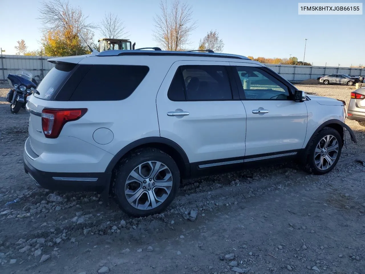 2018 Ford Explorer Platinum VIN: 1FM5K8HTXJGB66155 Lot: 75826434