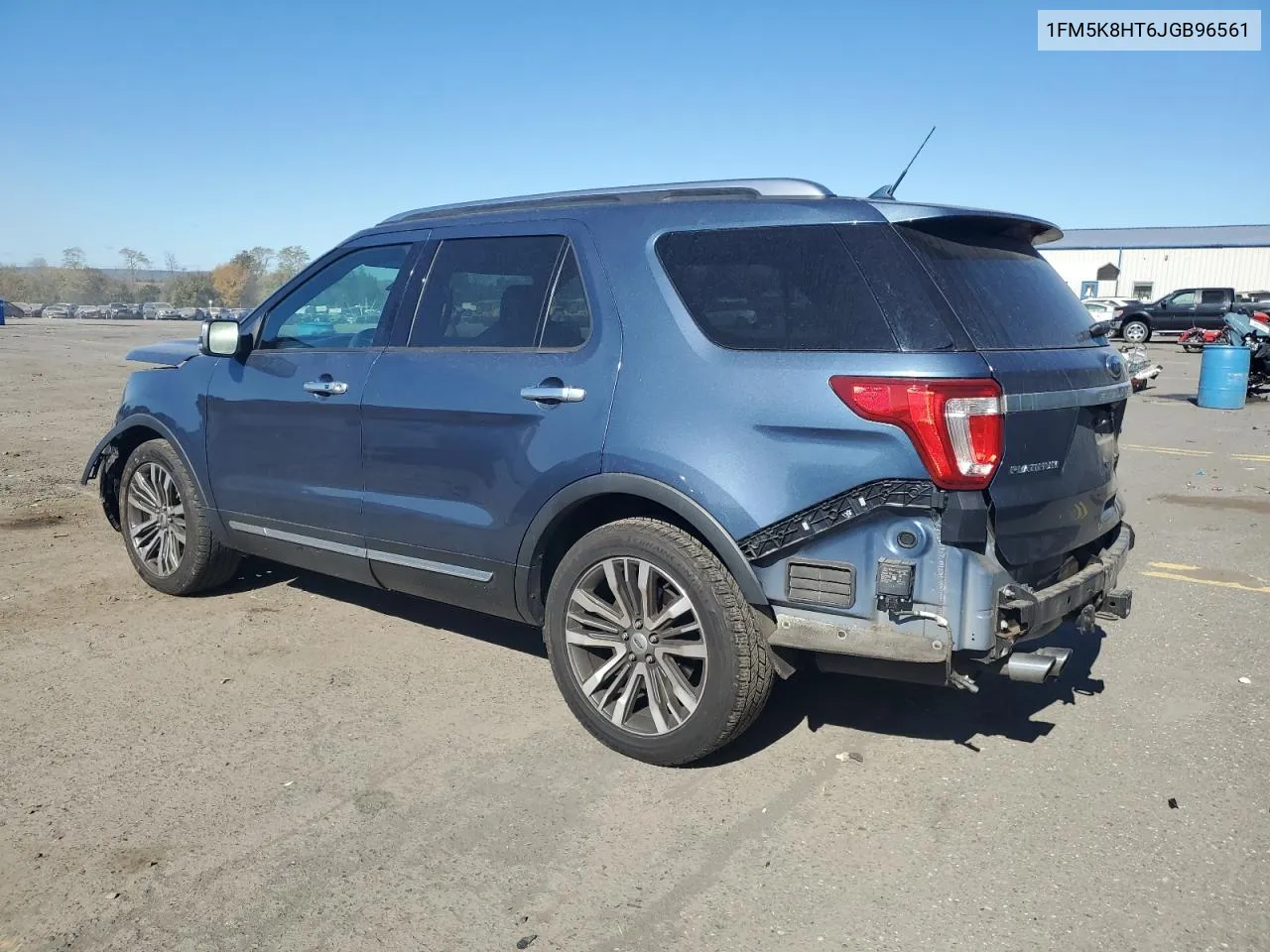 2018 Ford Explorer Platinum VIN: 1FM5K8HT6JGB96561 Lot: 75889354