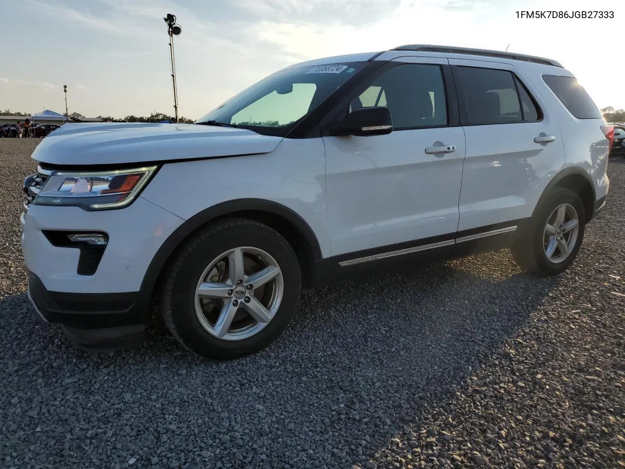 2018 Ford Explorer Xlt VIN: 1FM5K7D86JGB27333 Lot: 75958724