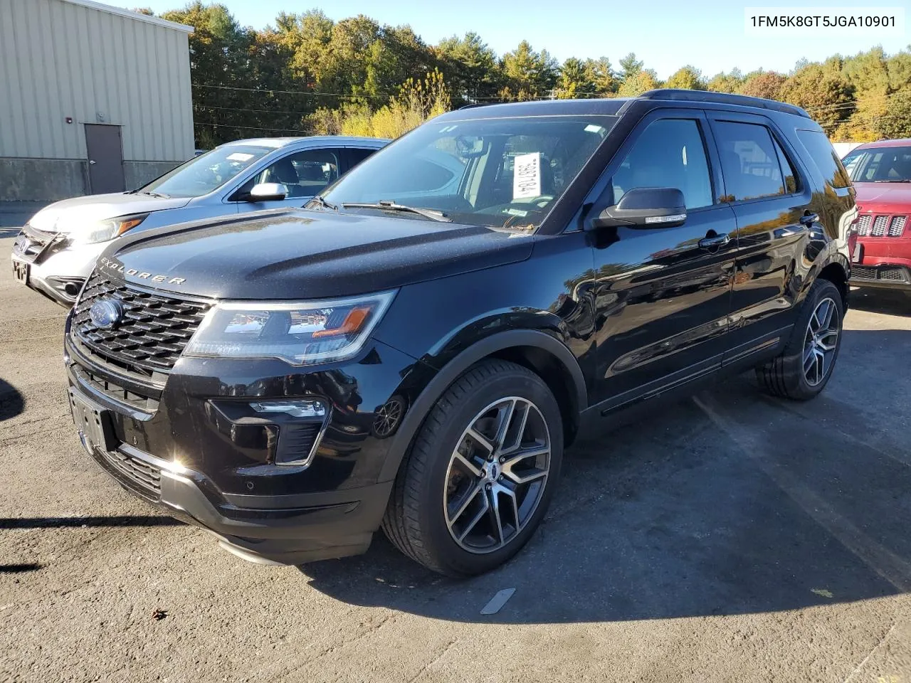 2018 Ford Explorer Sport VIN: 1FM5K8GT5JGA10901 Lot: 75987184