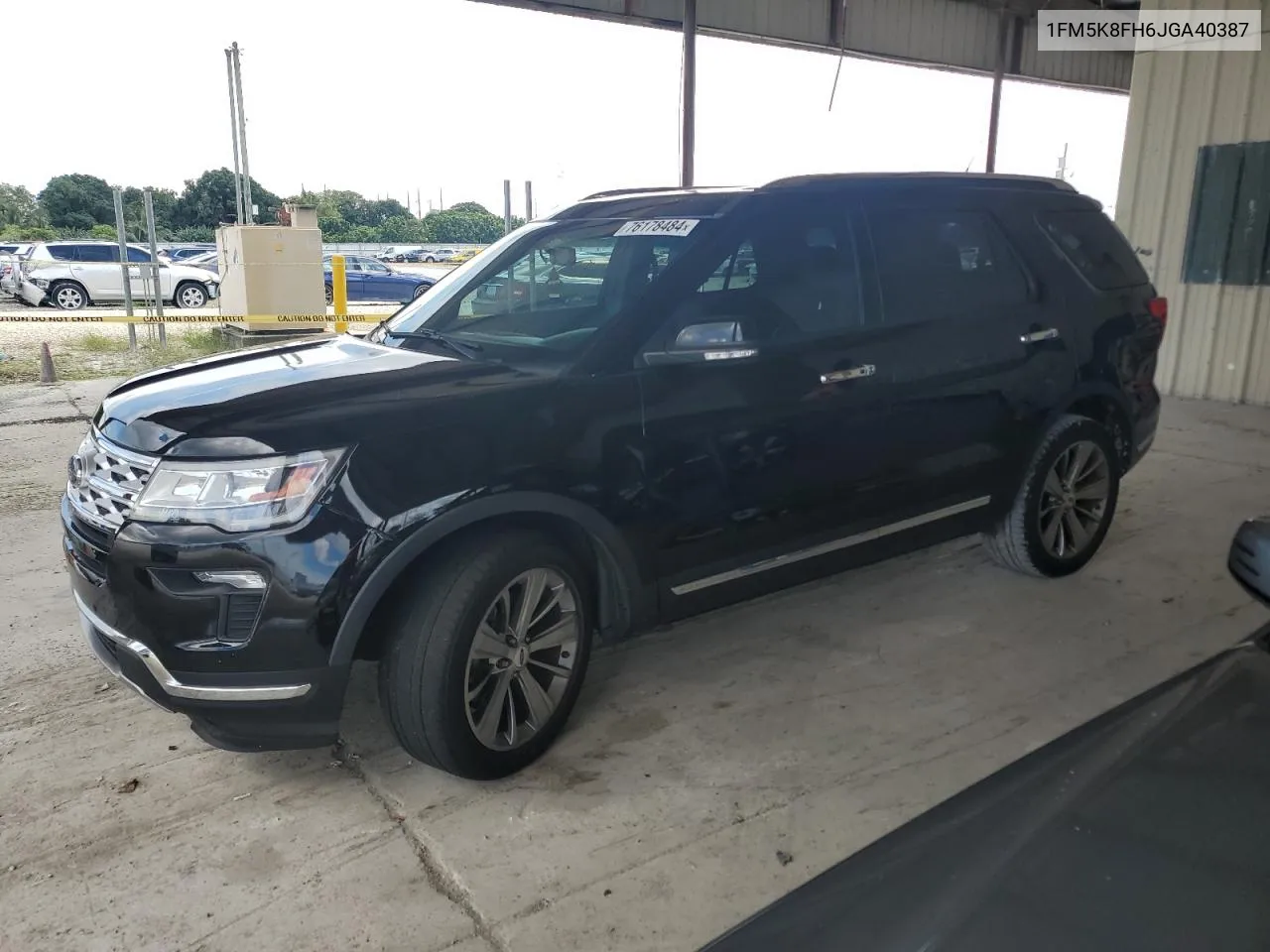 1FM5K8FH6JGA40387 2018 Ford Explorer Limited