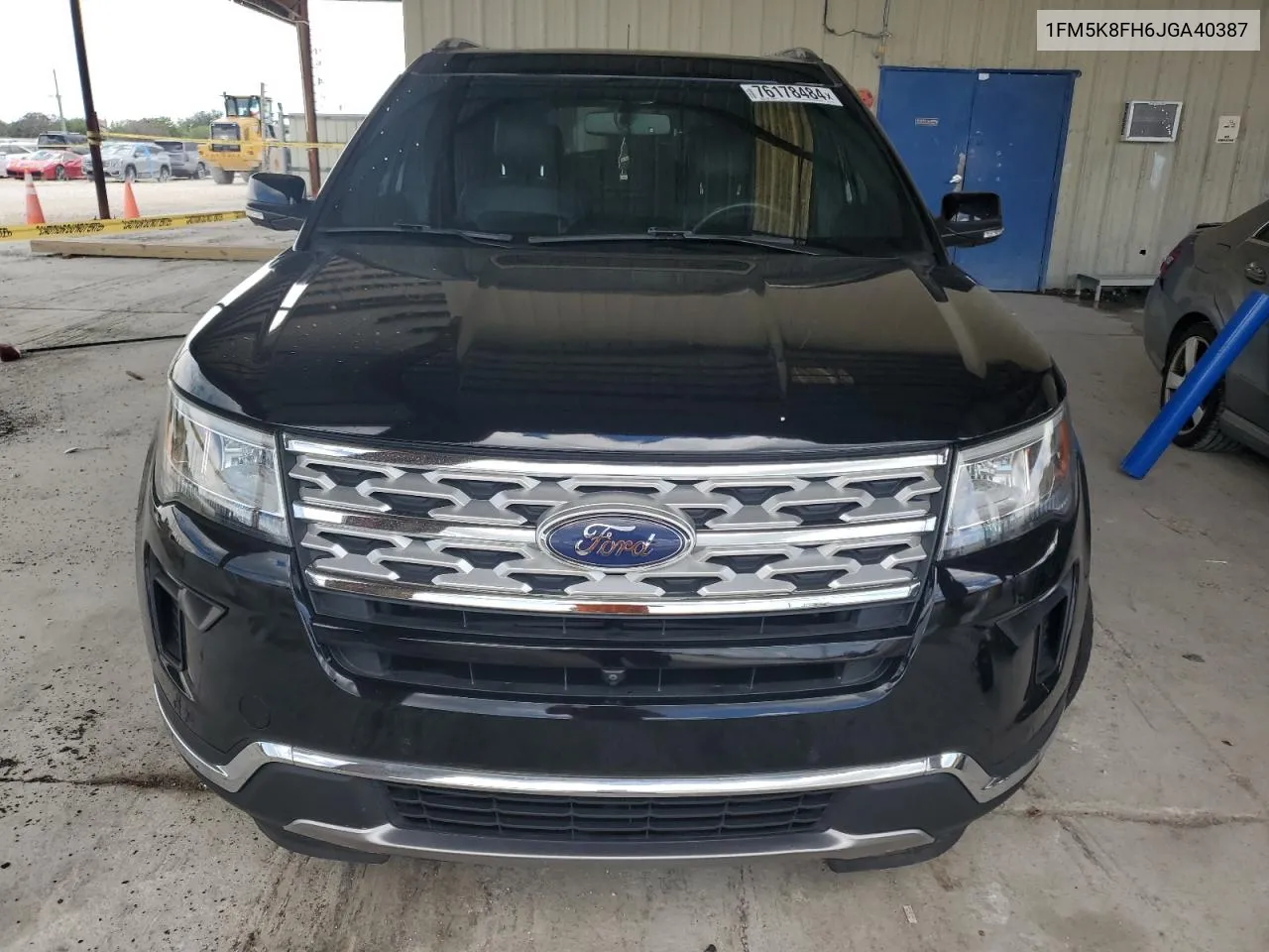 2018 Ford Explorer Limited VIN: 1FM5K8FH6JGA40387 Lot: 76178484