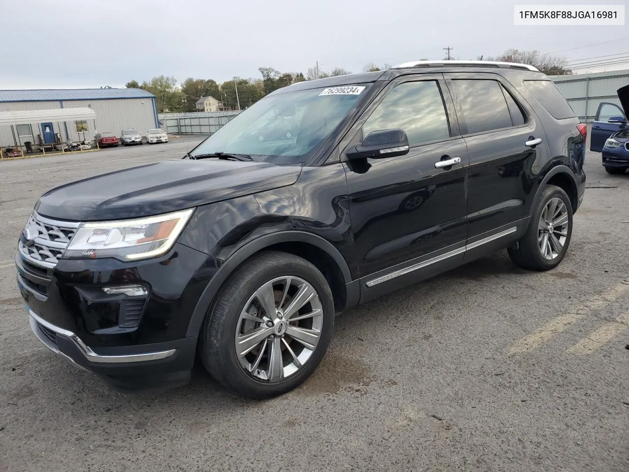 2018 Ford Explorer Limited VIN: 1FM5K8F88JGA16981 Lot: 76299234