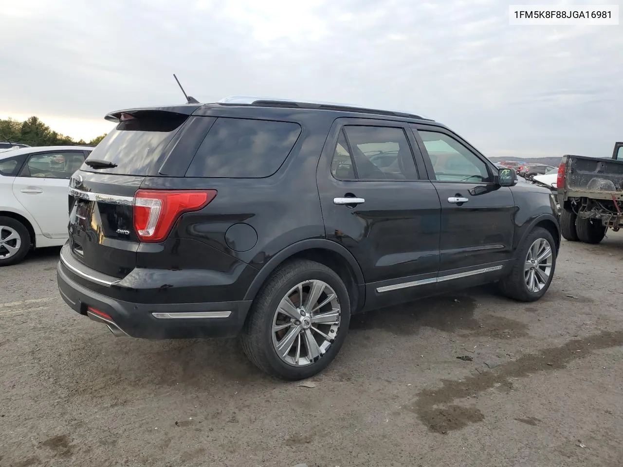 2018 Ford Explorer Limited VIN: 1FM5K8F88JGA16981 Lot: 76299234