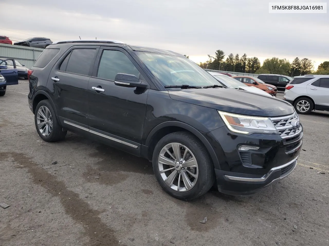 2018 Ford Explorer Limited VIN: 1FM5K8F88JGA16981 Lot: 76299234