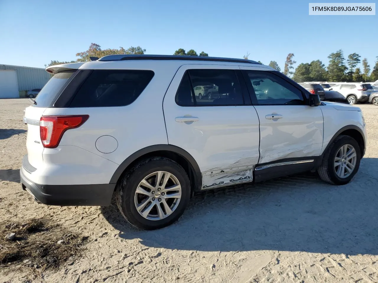 2018 Ford Explorer Xlt VIN: 1FM5K8D89JGA75606 Lot: 76585714