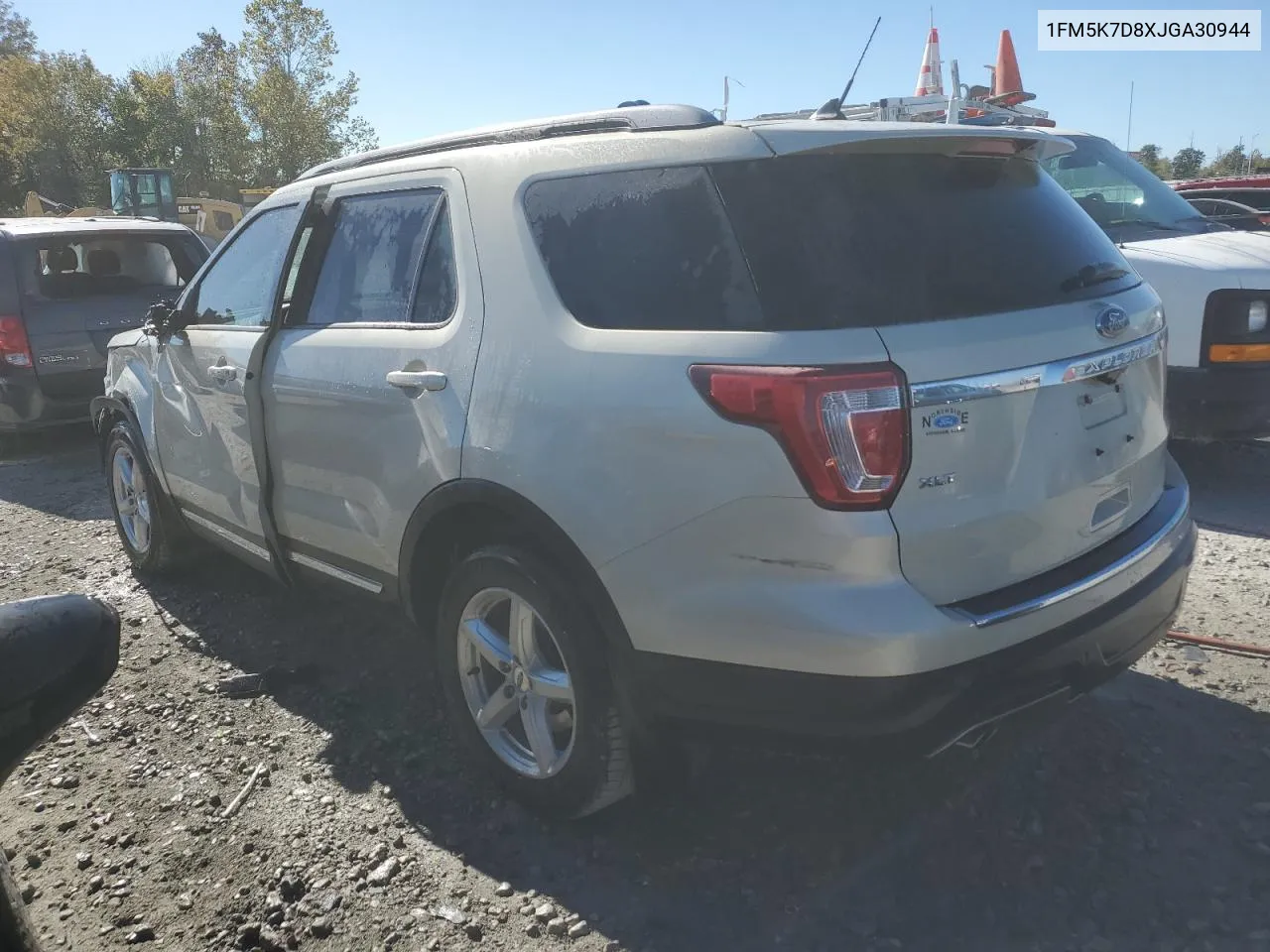 2018 Ford Explorer Xlt VIN: 1FM5K7D8XJGA30944 Lot: 76763264