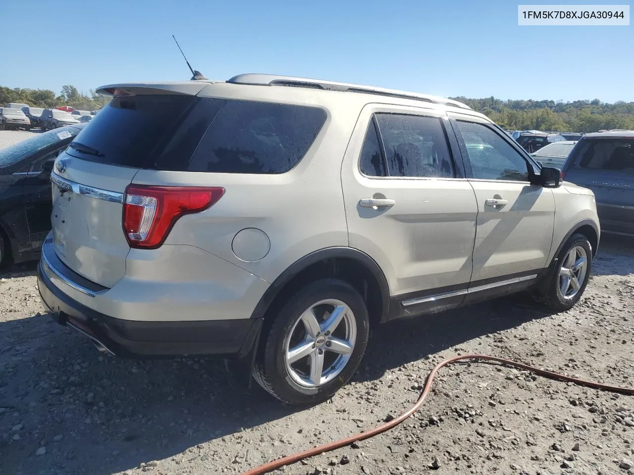 2018 Ford Explorer Xlt VIN: 1FM5K7D8XJGA30944 Lot: 76763264