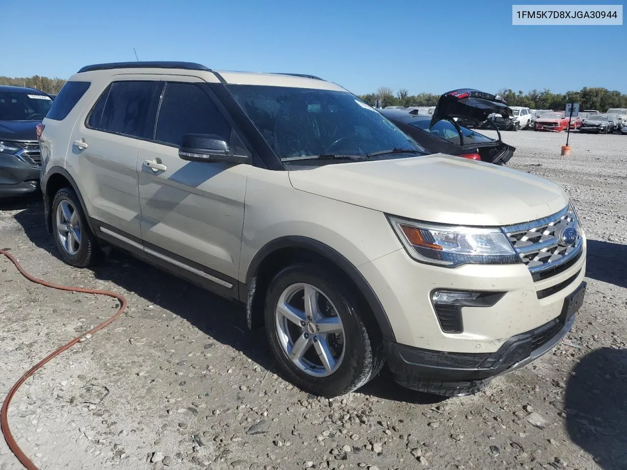 2018 Ford Explorer Xlt VIN: 1FM5K7D8XJGA30944 Lot: 76763264