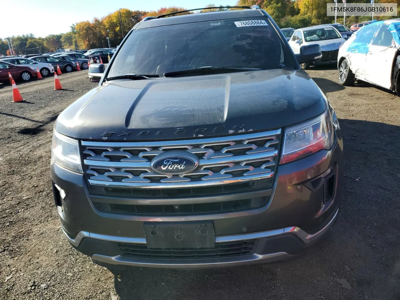 2018 Ford Explorer Limited VIN: 1FM5K8F86JGB10616 Lot: 76808864