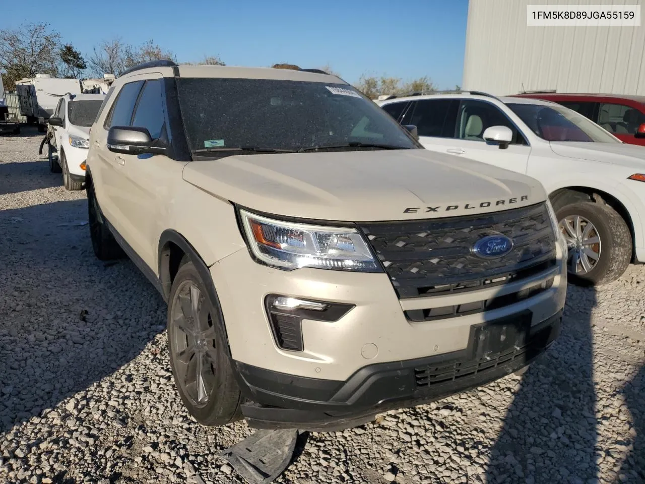 2018 Ford Explorer Xlt VIN: 1FM5K8D89JGA55159 Lot: 76844064