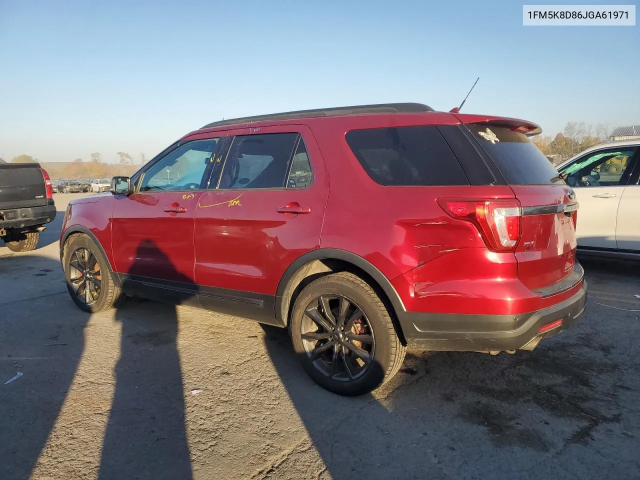 2018 Ford Explorer Xlt VIN: 1FM5K8D86JGA61971 Lot: 76871674