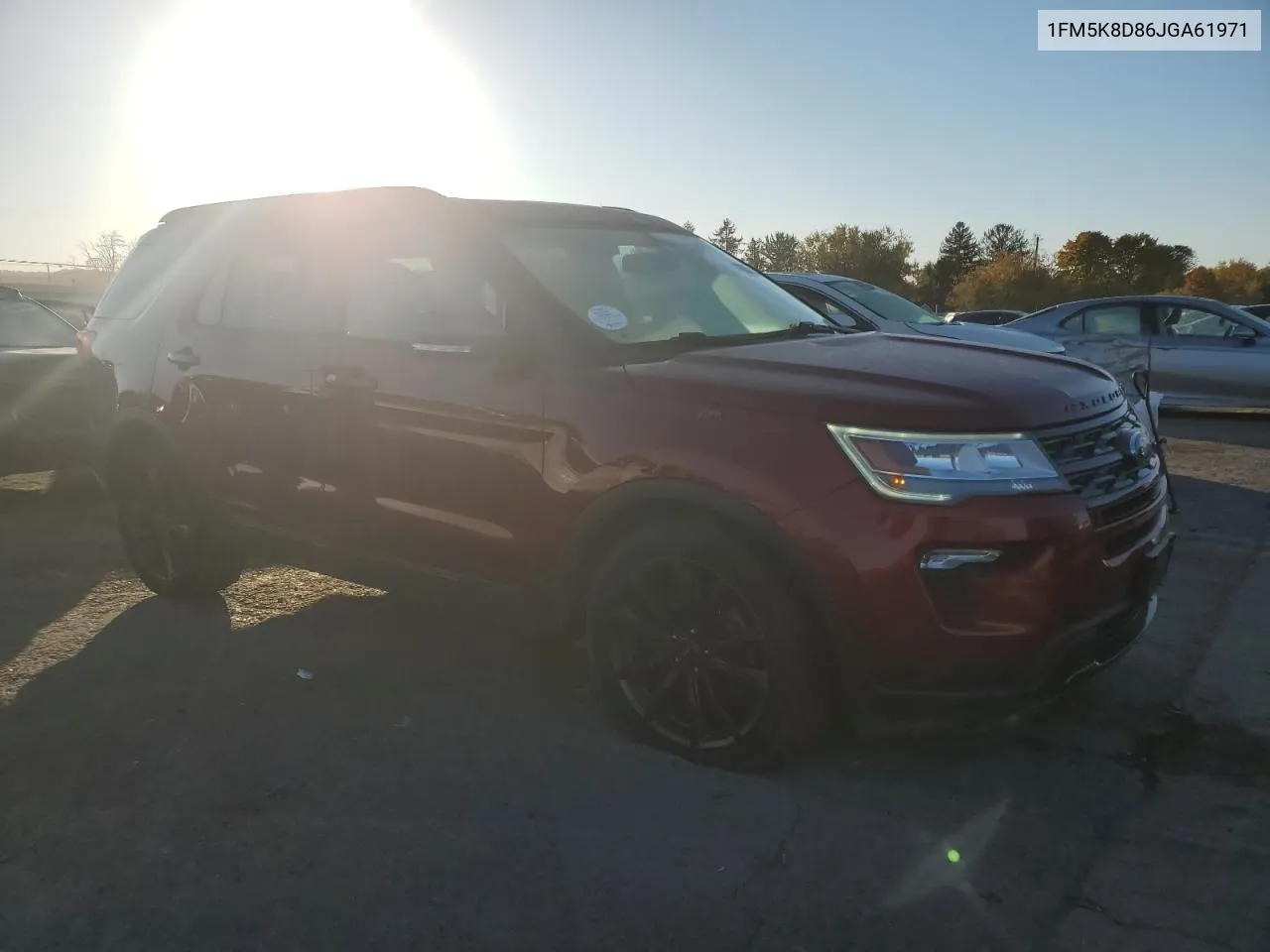 2018 Ford Explorer Xlt VIN: 1FM5K8D86JGA61971 Lot: 76871674