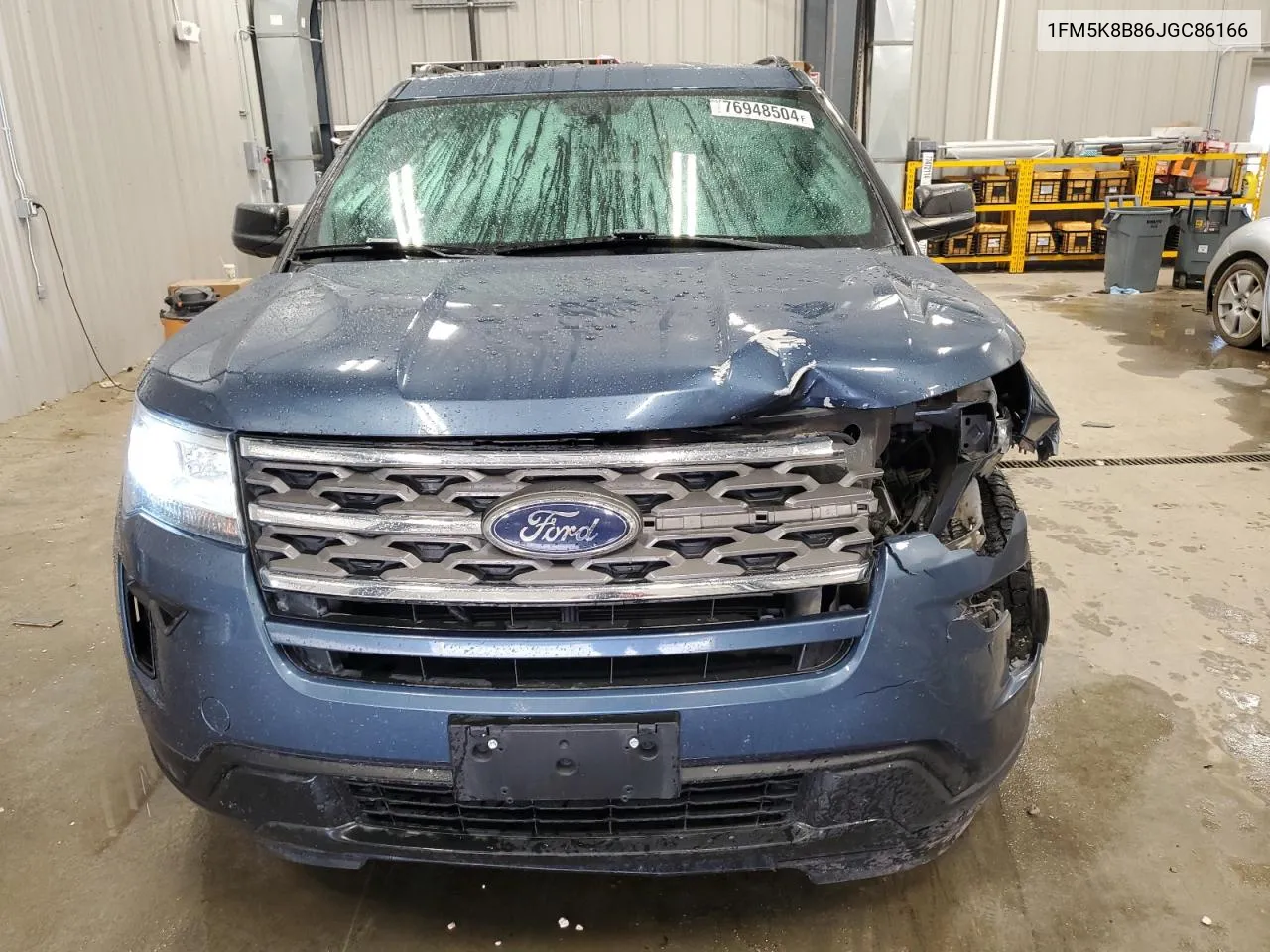 2018 Ford Explorer VIN: 1FM5K8B86JGC86166 Lot: 76948504