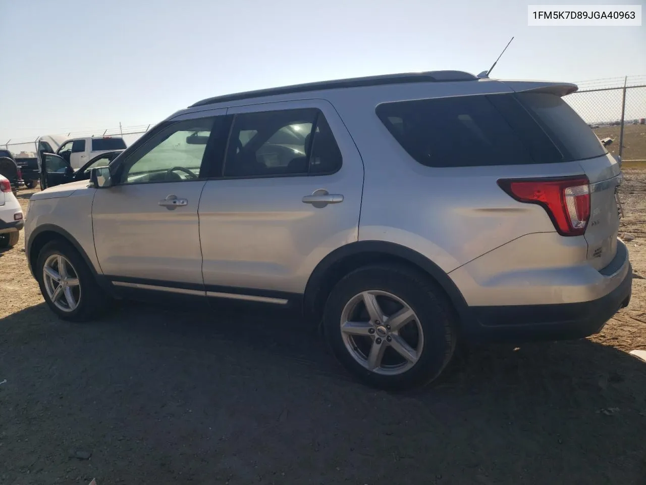 2018 Ford Explorer Xlt VIN: 1FM5K7D89JGA40963 Lot: 77121504