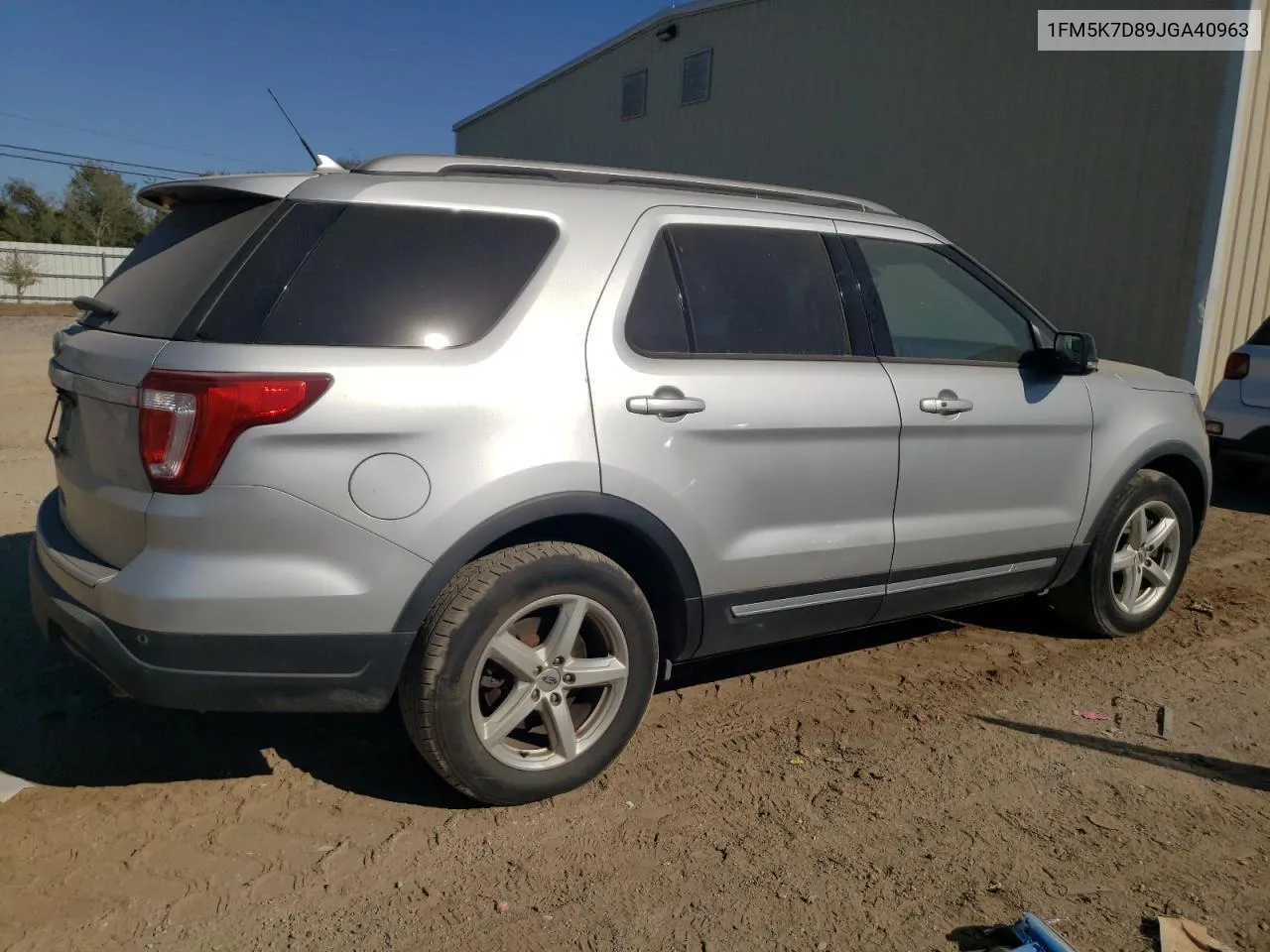 2018 Ford Explorer Xlt VIN: 1FM5K7D89JGA40963 Lot: 77121504