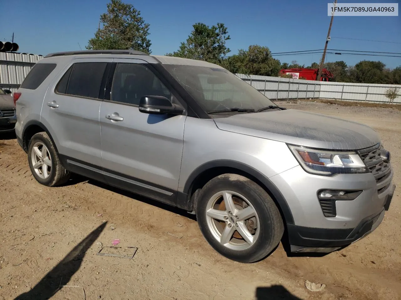 2018 Ford Explorer Xlt VIN: 1FM5K7D89JGA40963 Lot: 77121504