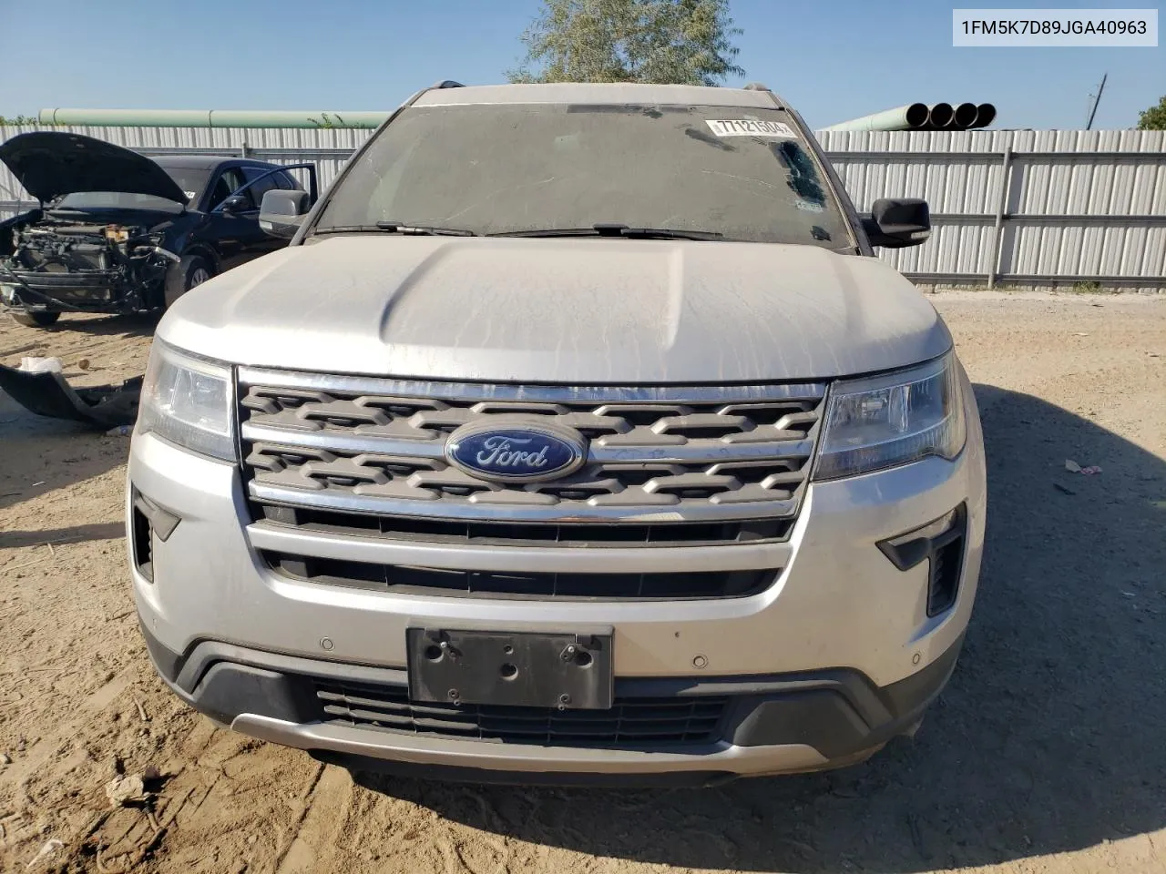 2018 Ford Explorer Xlt VIN: 1FM5K7D89JGA40963 Lot: 77121504