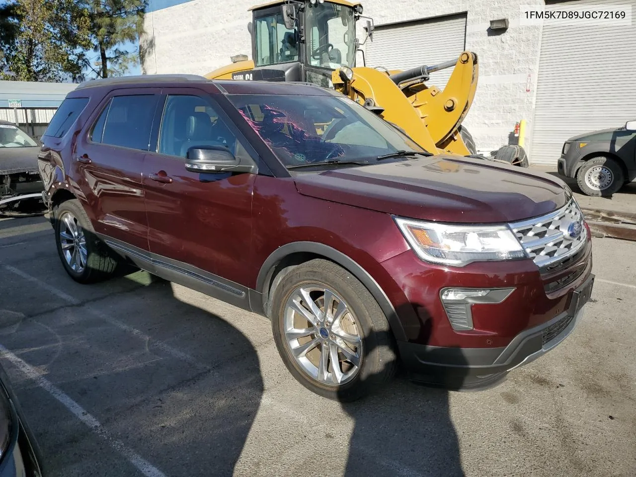 2018 Ford Explorer Xlt VIN: 1FM5K7D89JGC72169 Lot: 77158574