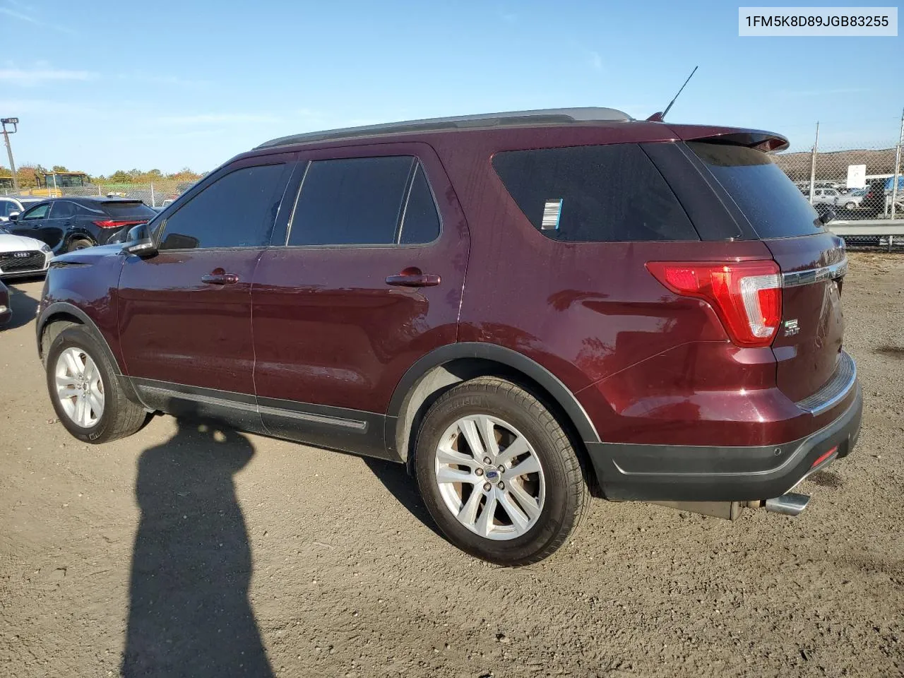 2018 Ford Explorer Xlt VIN: 1FM5K8D89JGB83255 Lot: 77176174