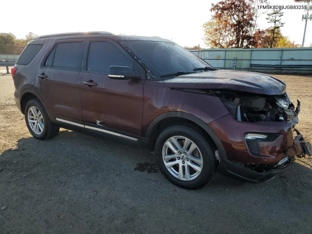 2018 Ford Explorer Xlt VIN: 1FM5K8D89JGB83255 Lot: 77176174