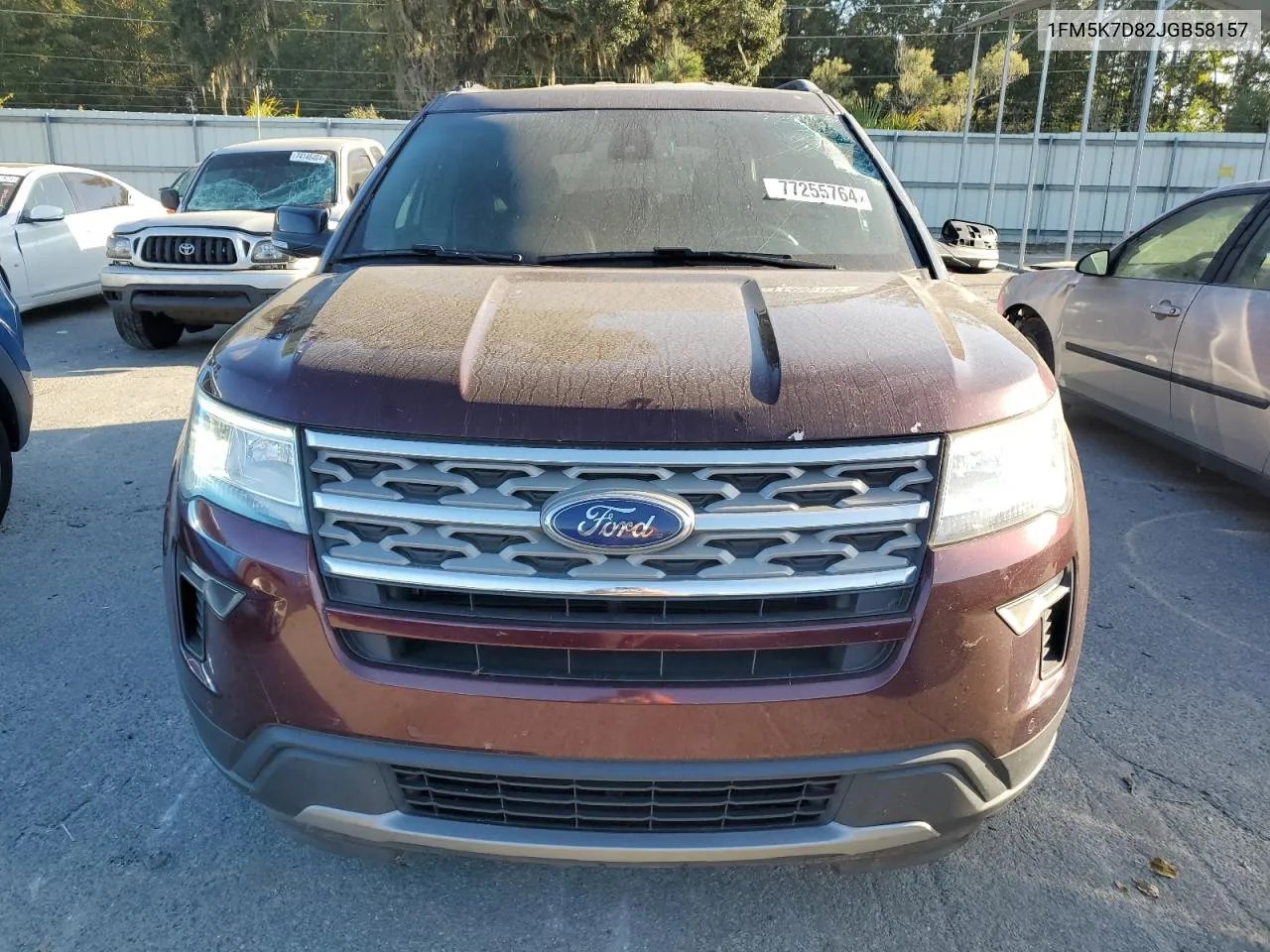 2018 Ford Explorer Xlt VIN: 1FM5K7D82JGB58157 Lot: 77255764