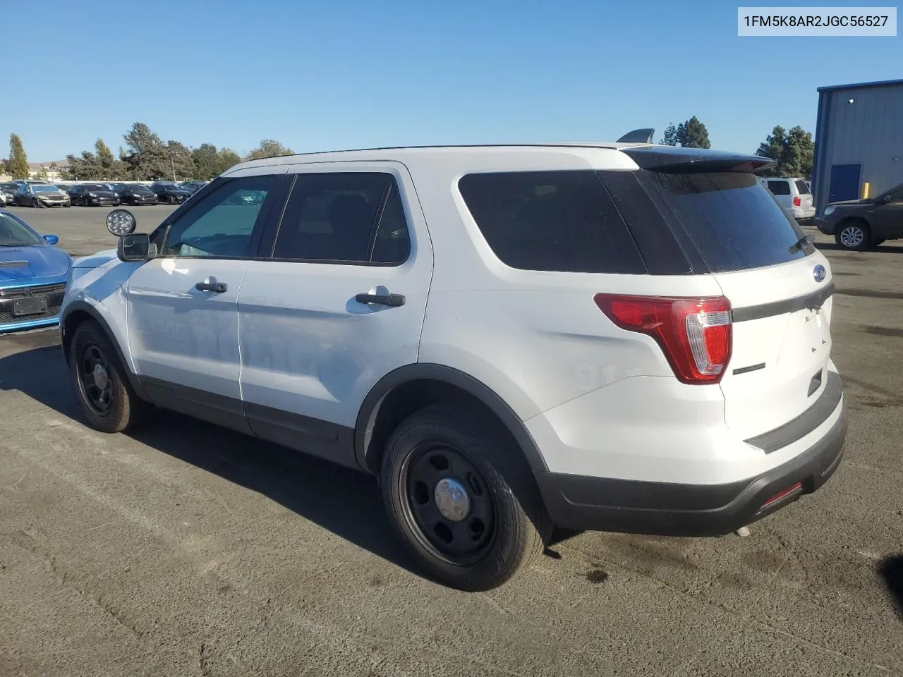 2018 Ford Explorer Police Interceptor VIN: 1FM5K8AR2JGC56527 Lot: 77283934