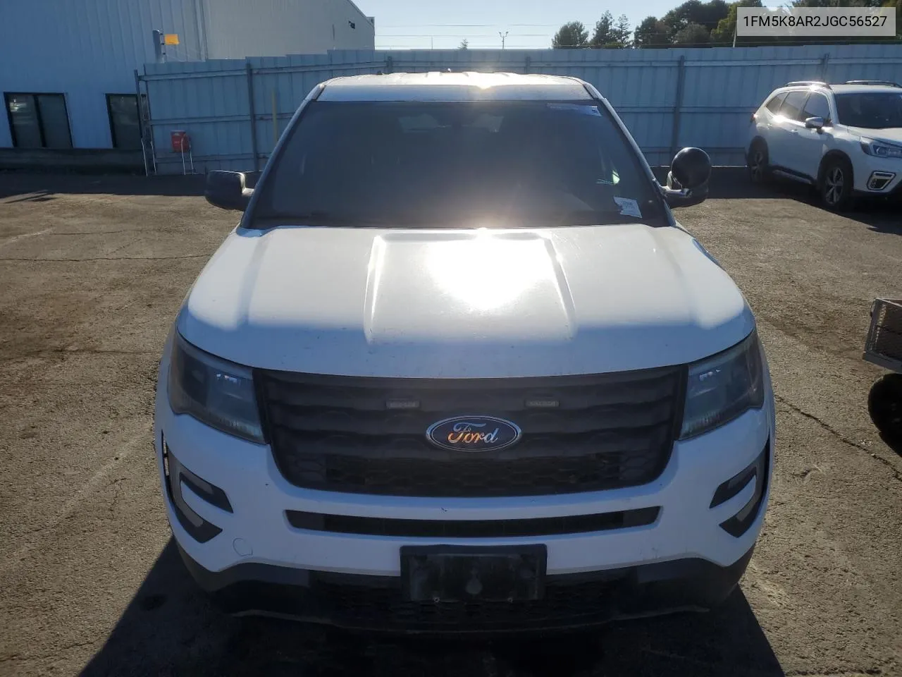 2018 Ford Explorer Police Interceptor VIN: 1FM5K8AR2JGC56527 Lot: 77283934