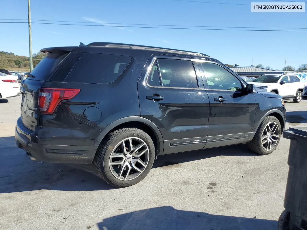 2018 Ford Explorer Sport VIN: 1FM5K8GT9JGA25000 Lot: 77458034