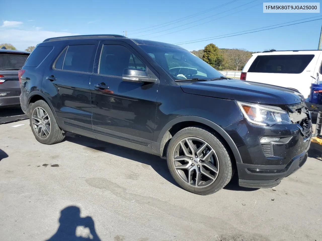 2018 Ford Explorer Sport VIN: 1FM5K8GT9JGA25000 Lot: 77458034