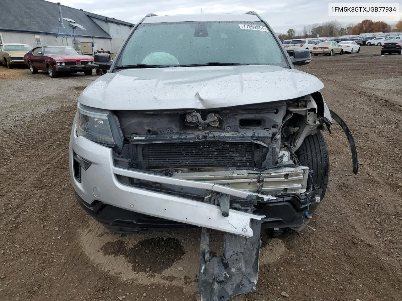 1FM5K8GTXJGB77934 2018 Ford Explorer Sport