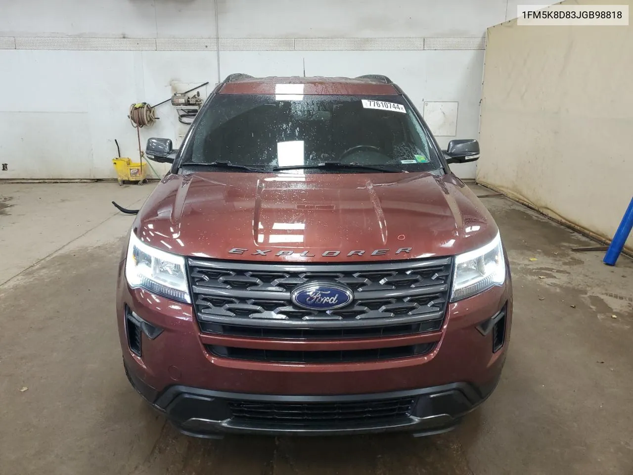 2018 Ford Explorer Xlt VIN: 1FM5K8D83JGB98818 Lot: 77610744