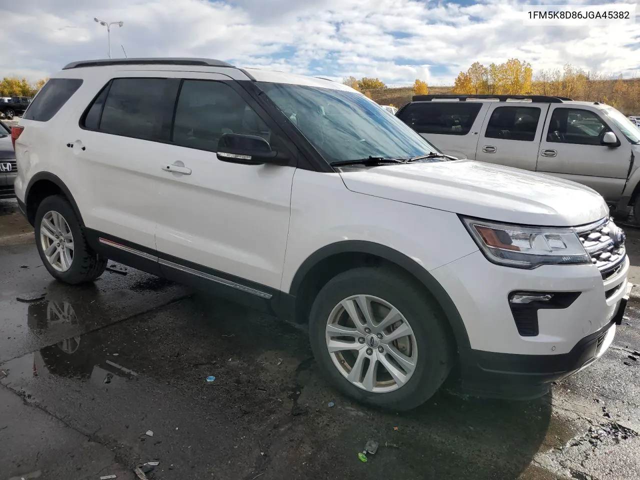 2018 Ford Explorer Xlt VIN: 1FM5K8D86JGA45382 Lot: 77635904