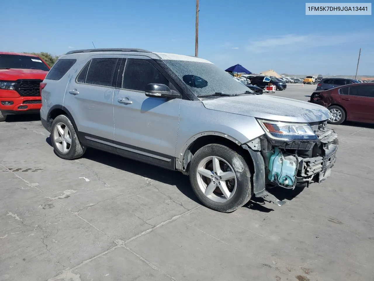 2018 Ford Explorer Xlt VIN: 1FM5K7DH9JGA13441 Lot: 77656024