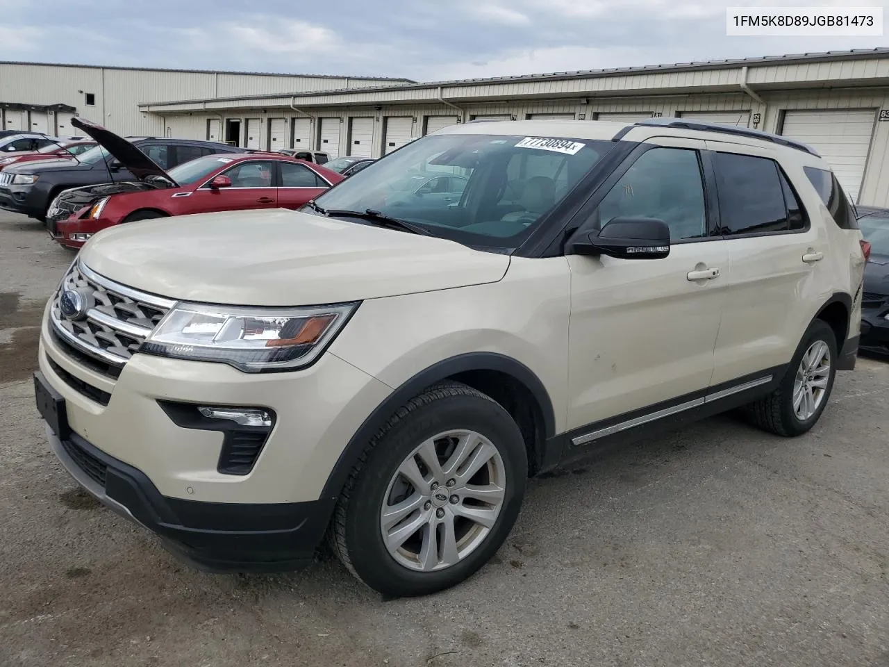 2018 Ford Explorer Xlt VIN: 1FM5K8D89JGB81473 Lot: 77730894