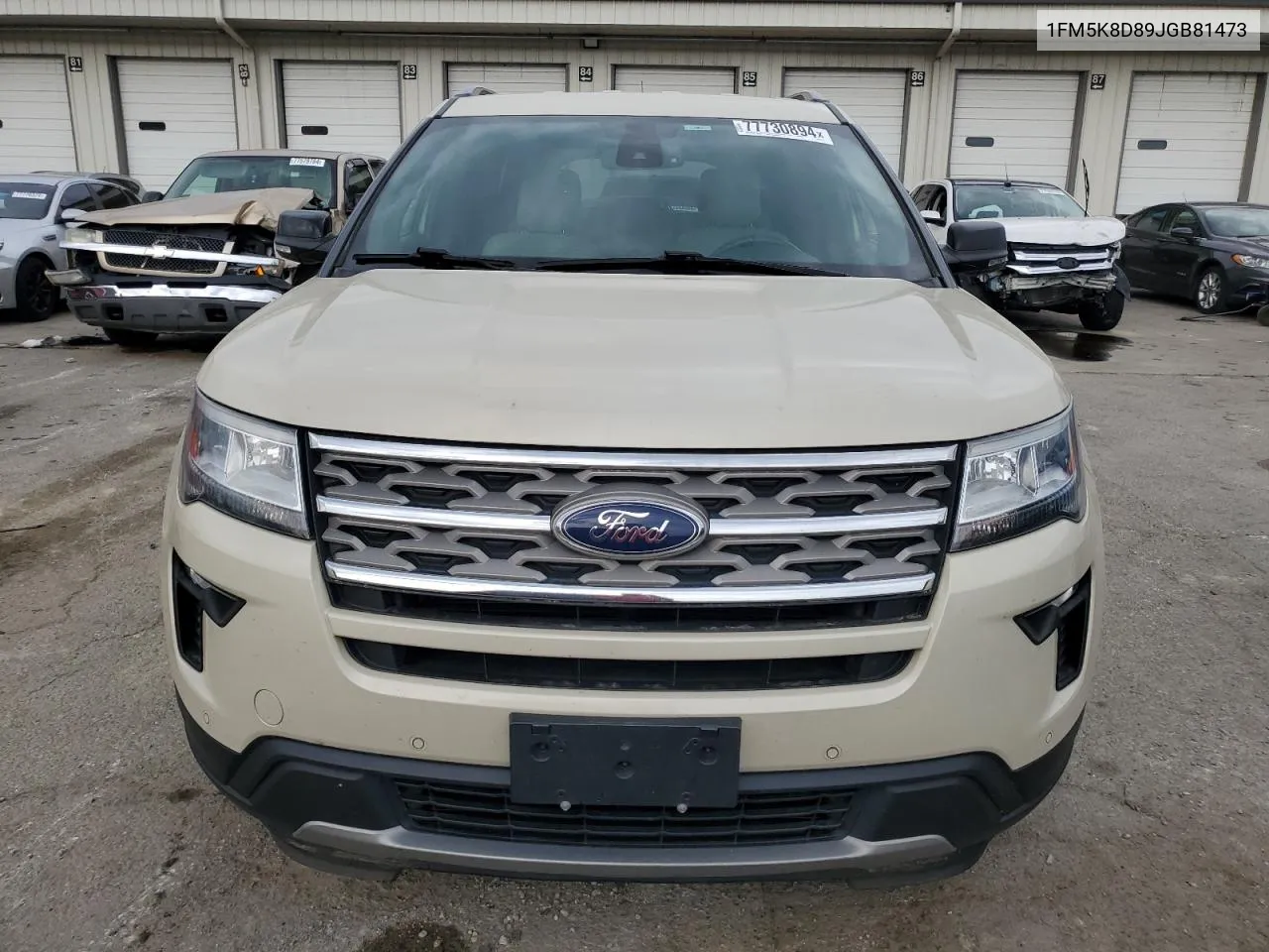 2018 Ford Explorer Xlt VIN: 1FM5K8D89JGB81473 Lot: 77730894