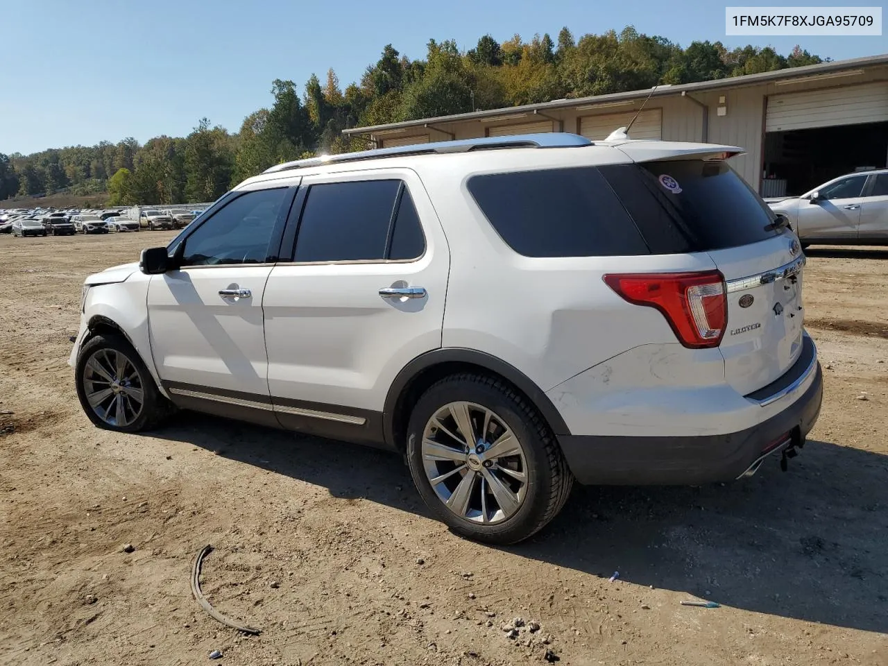 2018 Ford Explorer Limited VIN: 1FM5K7F8XJGA95709 Lot: 77814404