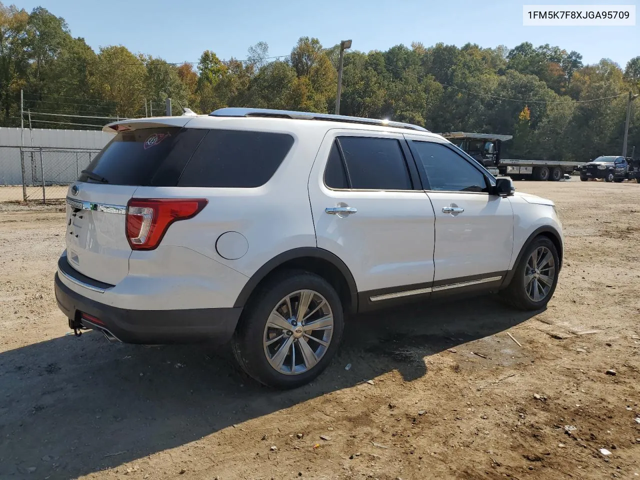 2018 Ford Explorer Limited VIN: 1FM5K7F8XJGA95709 Lot: 77814404