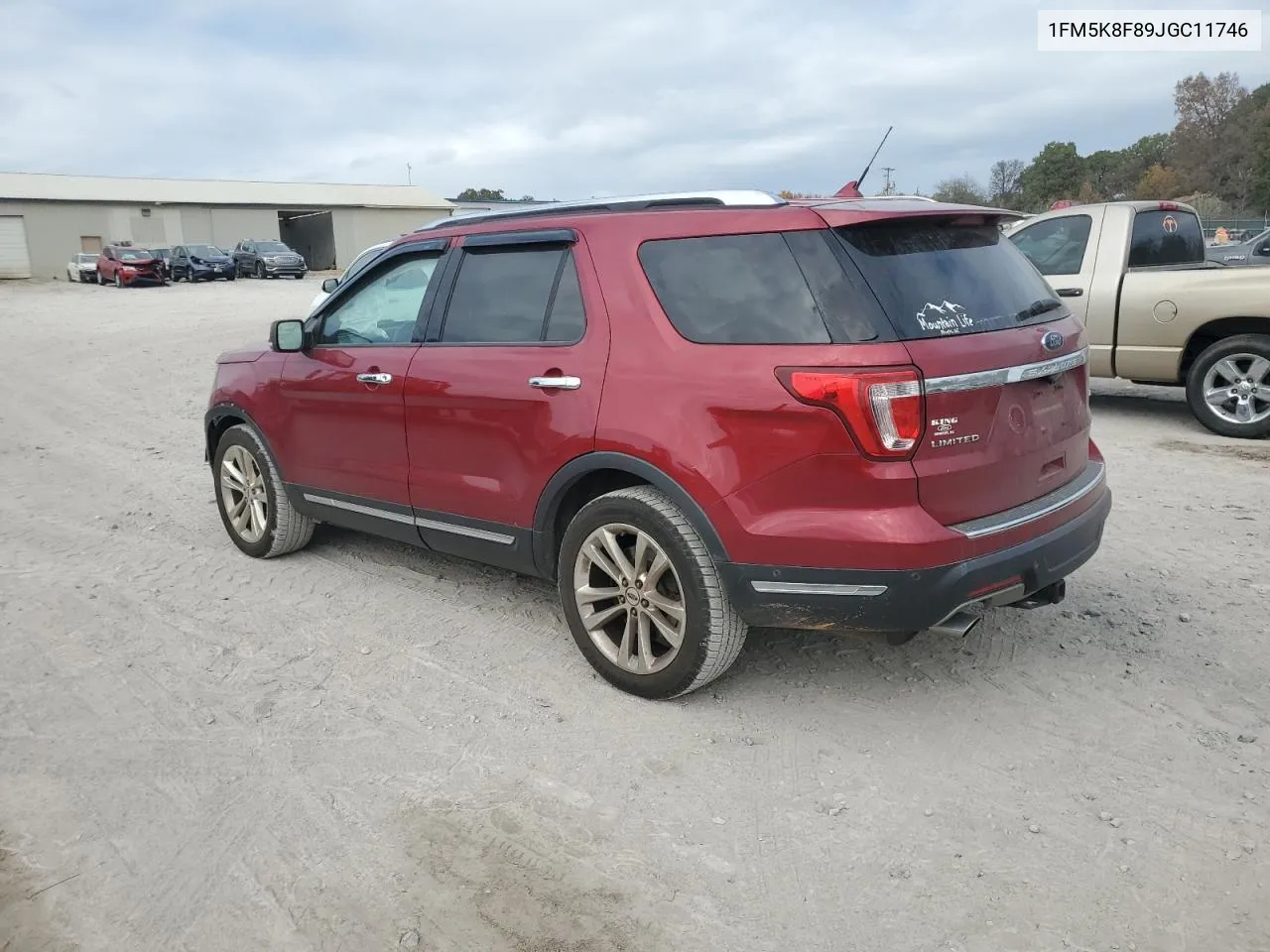 2018 Ford Explorer Limited VIN: 1FM5K8F89JGC11746 Lot: 78261704